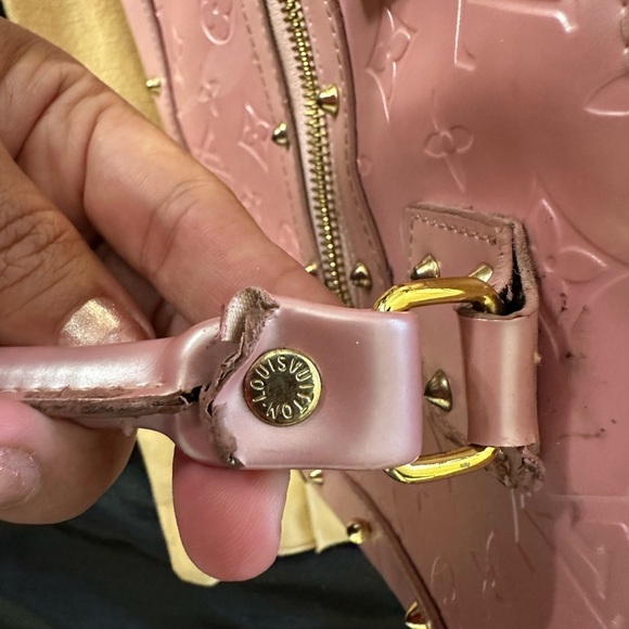 Vintage Louis Vuitton Pink Sahuali No broken but has damage for use With dustbag - Picture 13 of 15